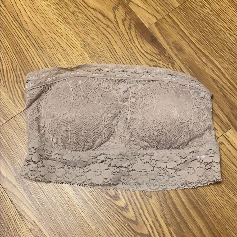 Live Love Dream Nude Lace Bandeau
